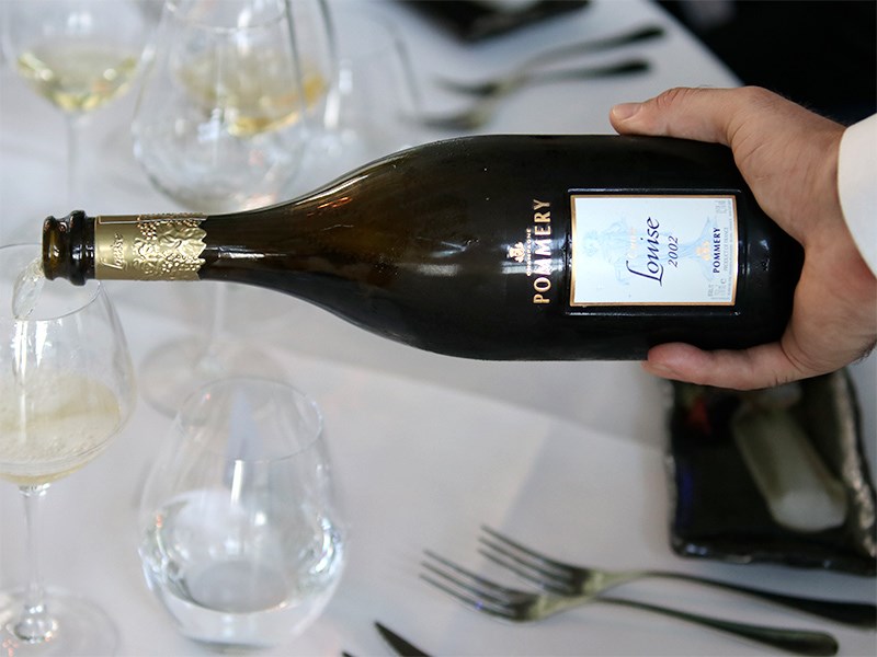 2002 Pommery Cuvée Louise till salu för investeringar