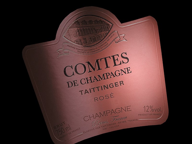 Investera i 2007 Taittinger Comtes de Champagne Rosé