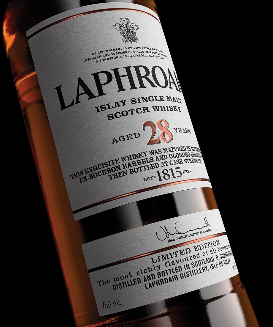 28 YO Laphroaig 2018 - limited edition release