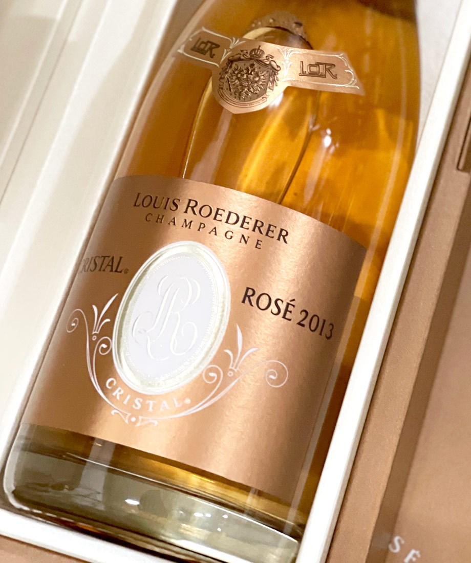 Bland världens bästa champagner - 2013 Cristal Rosé