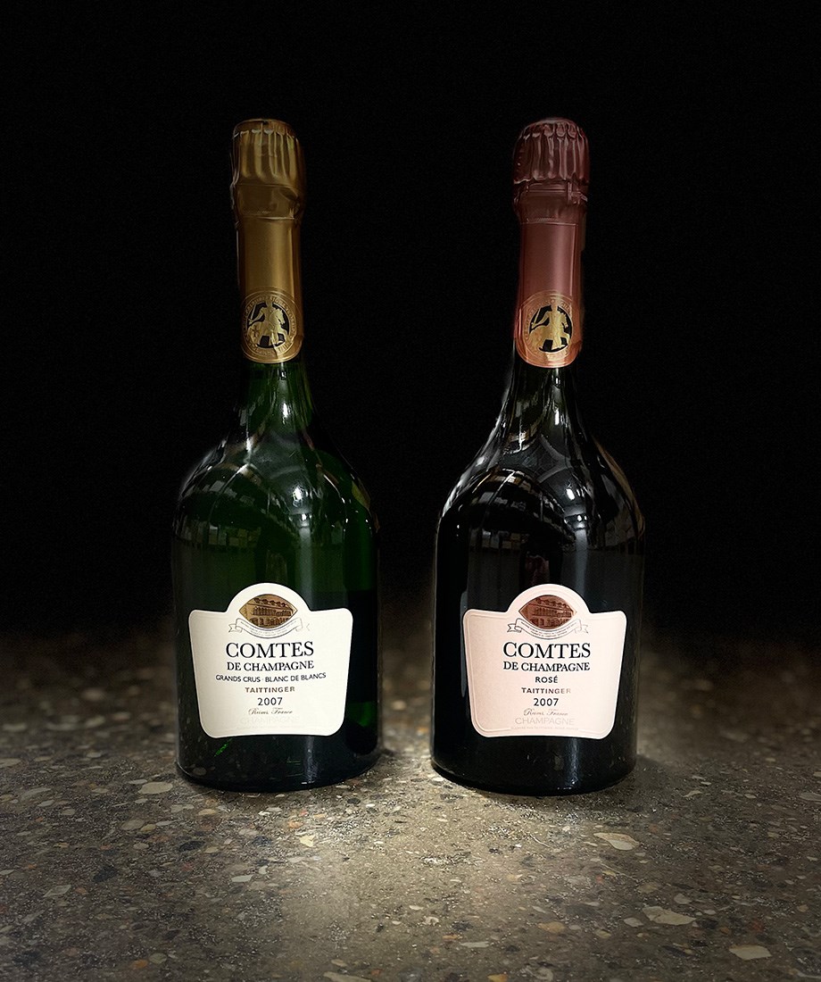 2007 Comtes de Champagne Och Comtes de Champagne Rosé