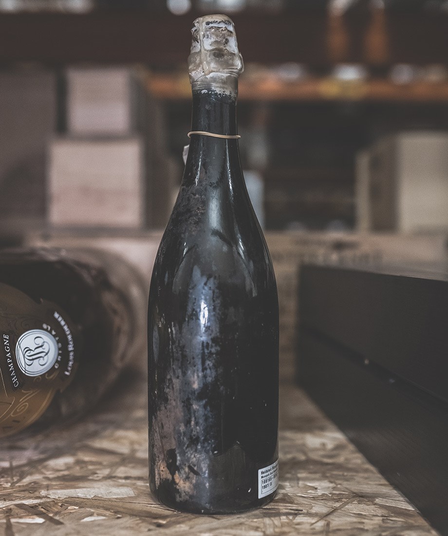 1907 Champagne Heidsieck från Jönköpingsexpeditionen